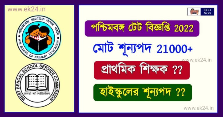 WB TET Notification 2022