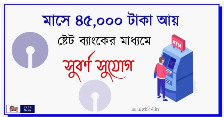 SBI ATM Franchisee Cost