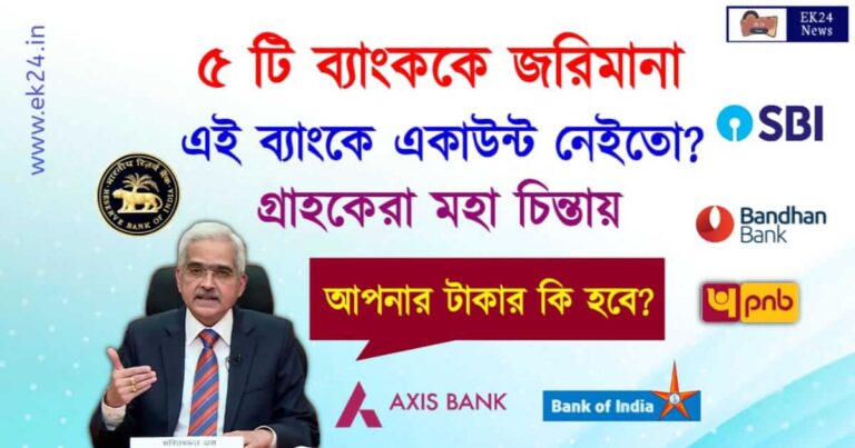 RBI Rules on Banking Service (রিজার্ভ ব্যাংক)