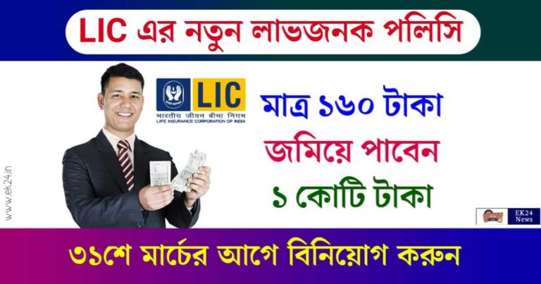 Best 3 LIC Policy to invest in 2024 in India (এলআইসি পলিসি)