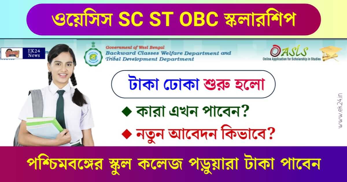 Oasis Scholarship 2024 (ওয়েসিস স্কলারশিপ ২০২৪)