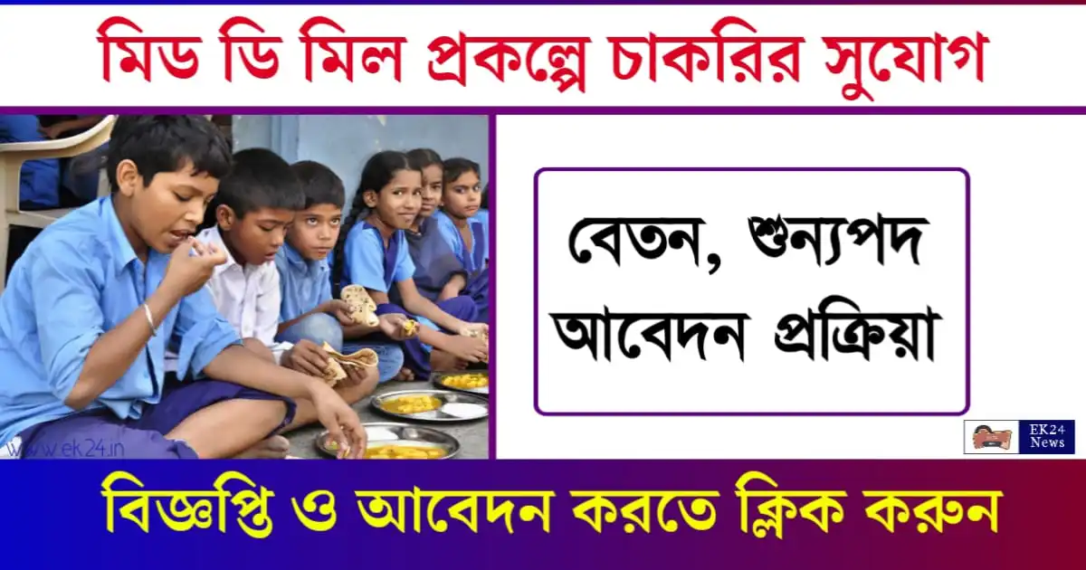 Mid Day Meal Recruitment