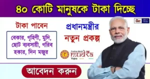 PMMY e Mudra Loan (প্রধানমন্ত্রী মুদ্রা যোজনা লোন)