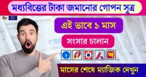 Financial Planning for Middile Class (মধ্যবিত্তের টাকা জমানোর কৌশল)